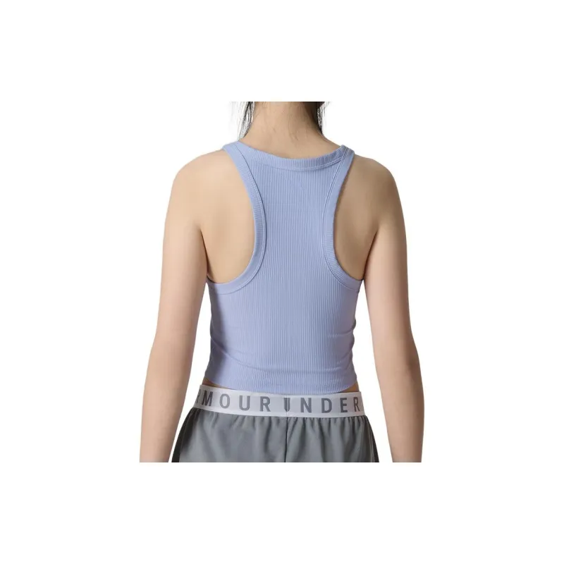 Under Armour Tank Tops Women's Light Blue-3