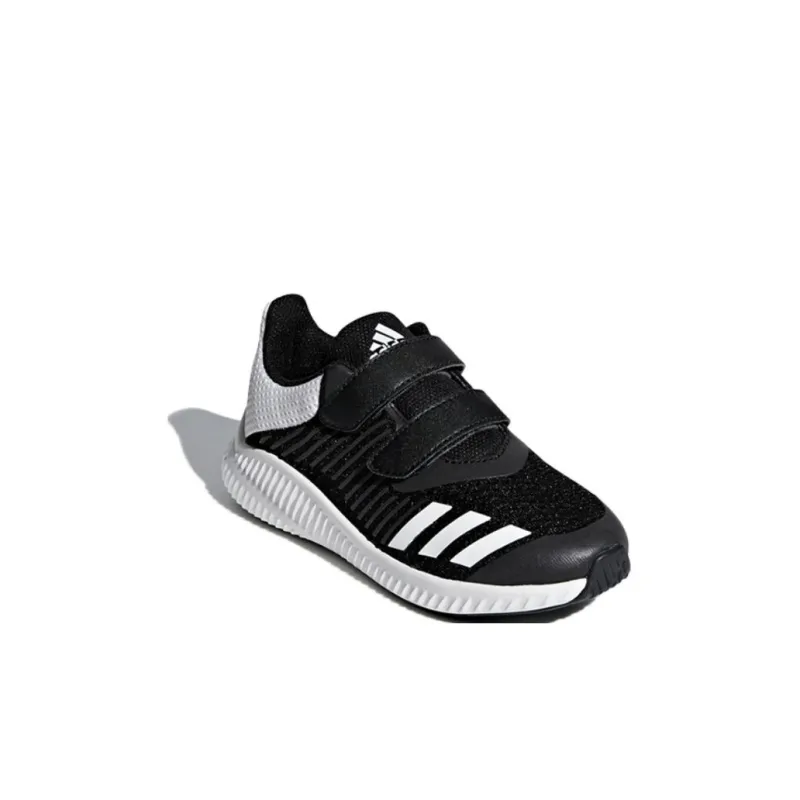Adidas Fortarun Wide Cf Slip Resistant Low Top Kids Lifestyle Shoes Black White Children Aged 3 7 Years Old-2
