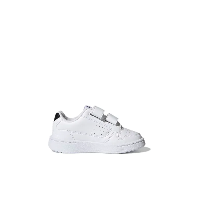 Adidas Originals NY 90 Abrasion Resistant Low Top Casual Shoes White Black Infant And Toddler-1
