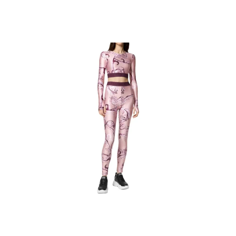 VERSACE JEANS COUTURE Chromo Couture print Leggings-1