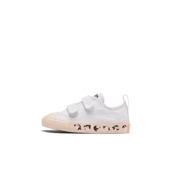 Converse Chuck Taylor All Star 1V Anti-Slip Wear-Resistant Low-Top Toddler Shoes White Infant And Toddler
