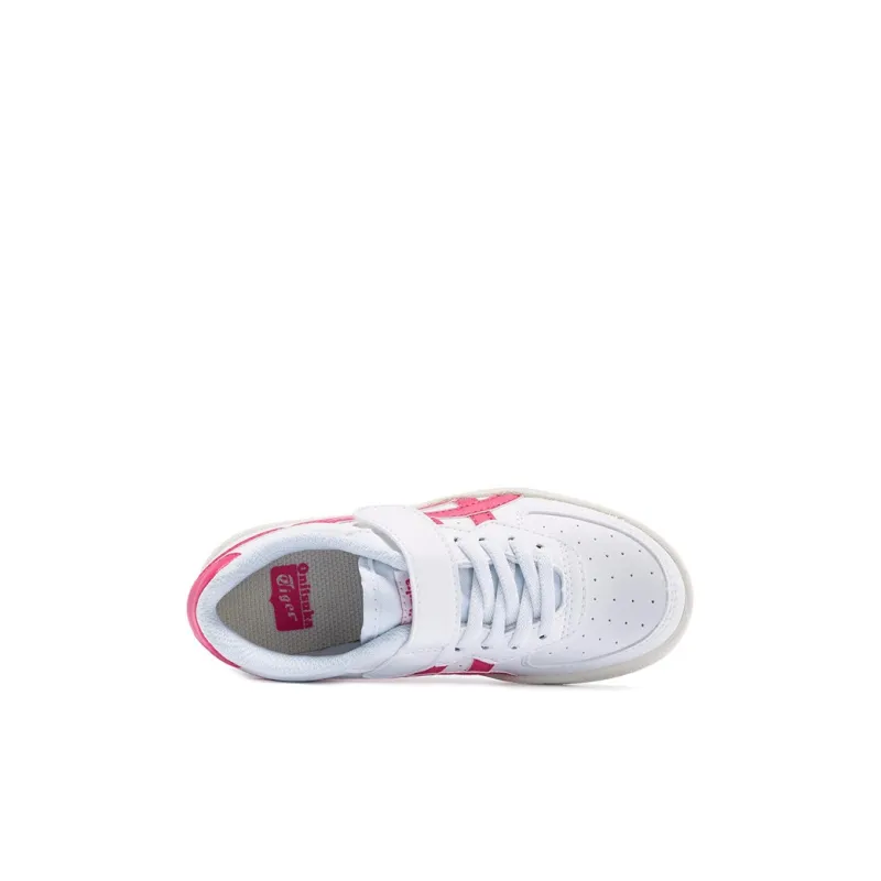 Onitsuka Tiger GSM Anti-Slip Wear-Resistant Low-Top Kids' Skateboarding Shoes Red White Children Aged 3-7 Years Old-3