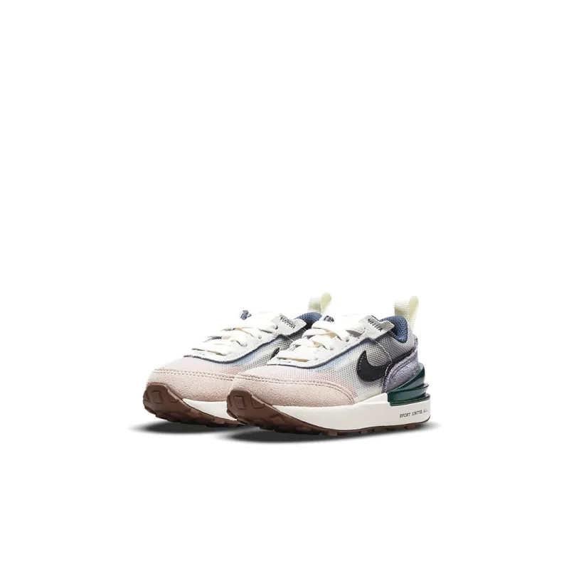 Nike Waffle One Cushioning, Wear Resistant Low Top Toddler Shoes Black, Pink, Purple, Multicolor Infant And Toddler-2