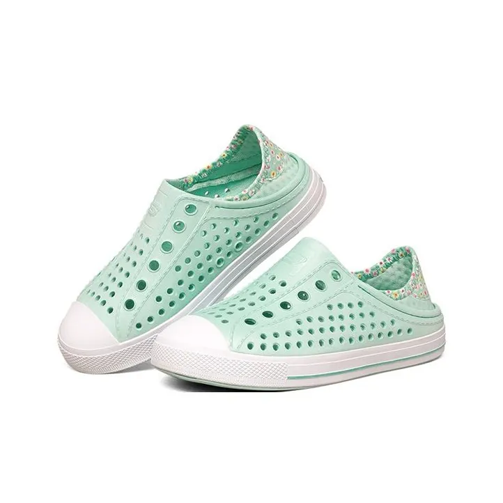 Skechers Kids Slip Resistant, Abrasion Resistant, Breathable Children's Sandals Green Teenagers-2