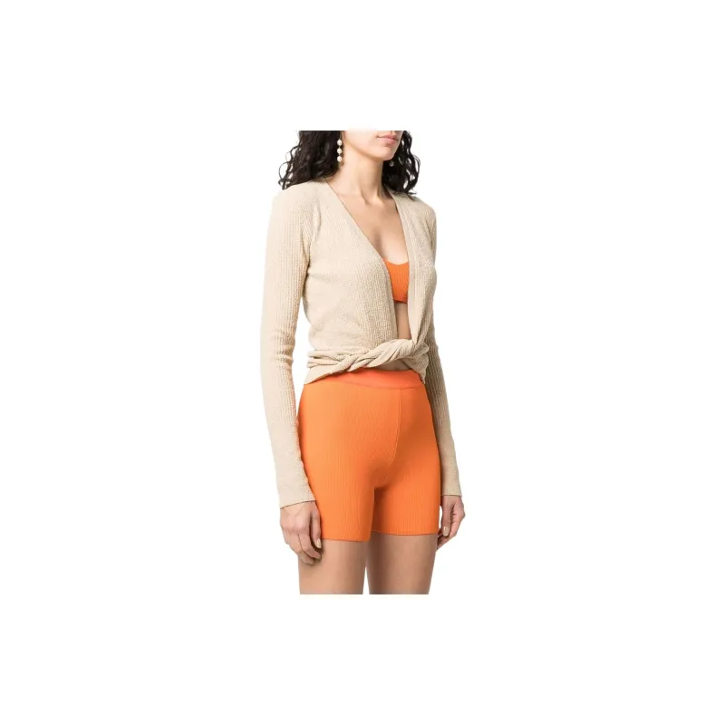 Jacquemus Le Gilet Noue Twist front Cardigan-3