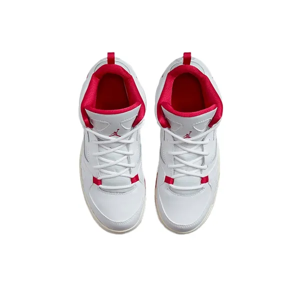 Jordan Flight Club 91 White Pure Platinum Sail Mystic Hibiscus PS-3