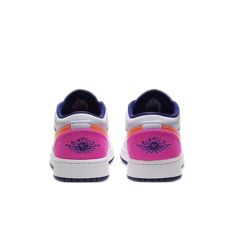 Jordan 1 Low GS Fire Pink Hyper Crimson-4