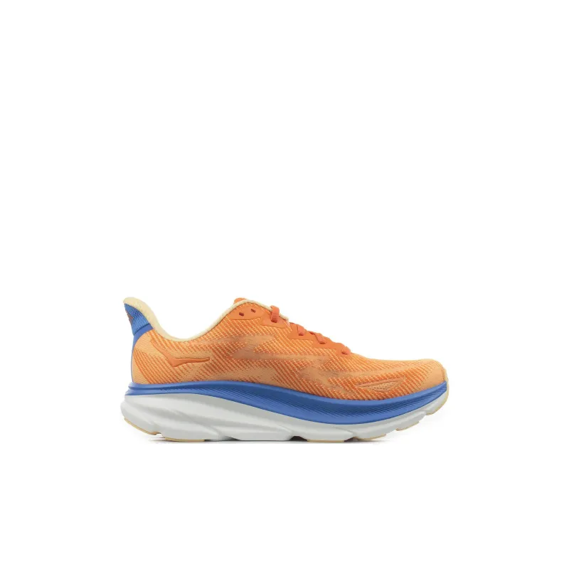 HOKA ONE ONE Clifton 9 Anti Slip Wear Resistant Low Top Kids' Running Shoes Orange Kids'-1