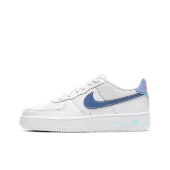 Nike Air Force 1 Low LV8 White Dark Purple GS