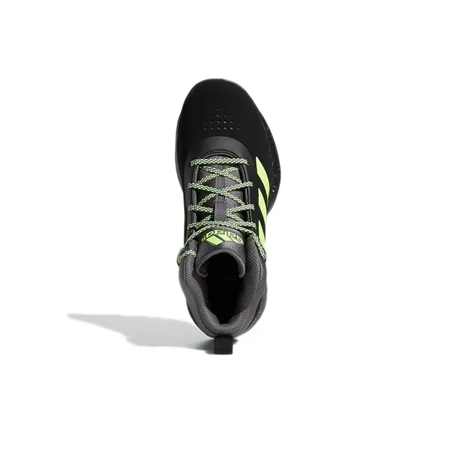 Adidas Cross Em Up 5 Abrasion Resistant Mid Top Children's Basketball Shoes Kids'-3
