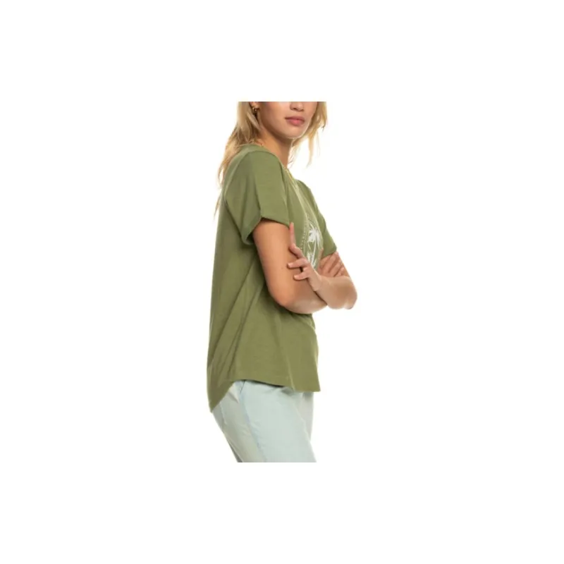 ROXY Ocean After - T-Shirt T-Shirt Women's Green-3
