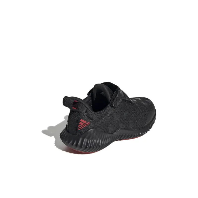 Adidas Fortarun Tango Ac K Breathable Low Top Kids Lifestyle Shoes Black Red Kids'-2