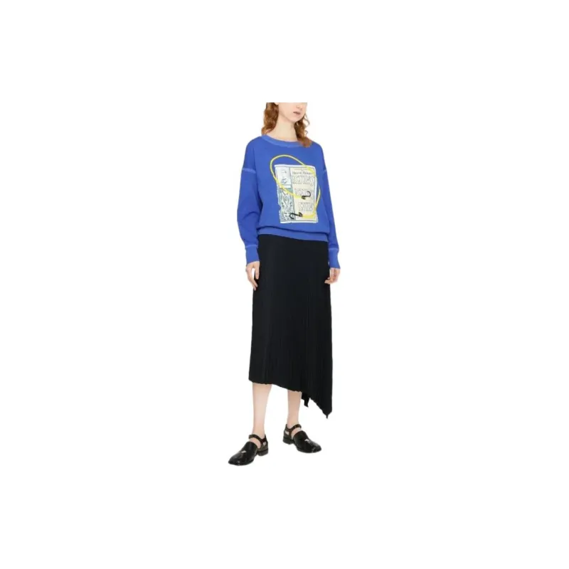 Maison Margiela Sweatshirts Women's Blue-1