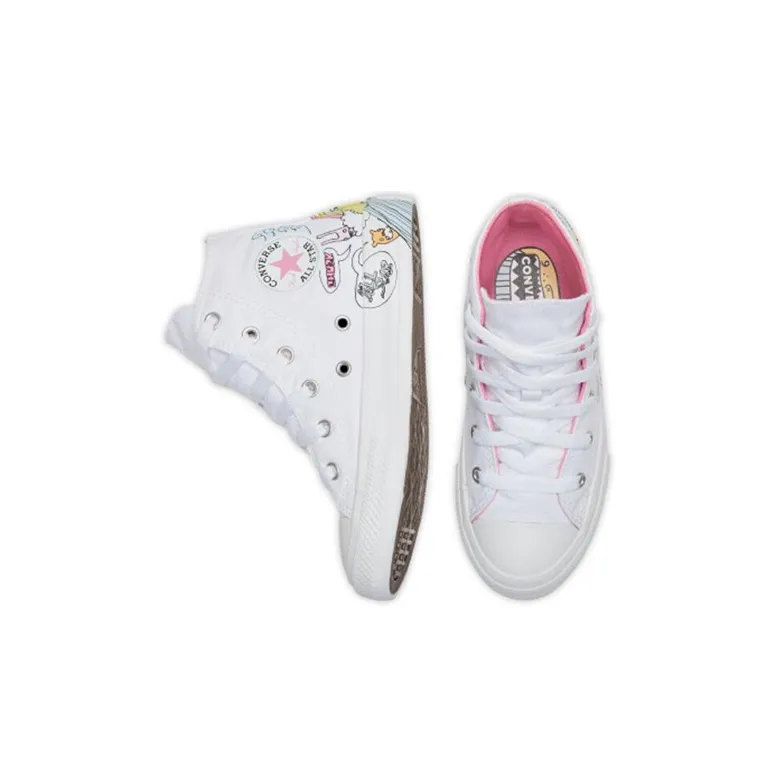 Converse All Star High Top Kids Canvas Shoes Children Aged 3 7 Years Old-4