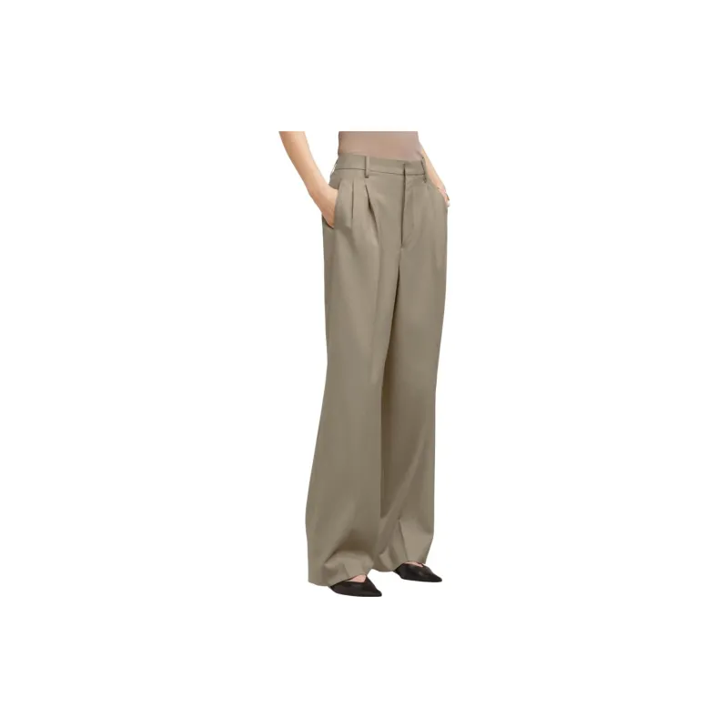 Ami Paris Straight Leg Tailored Trousers-2