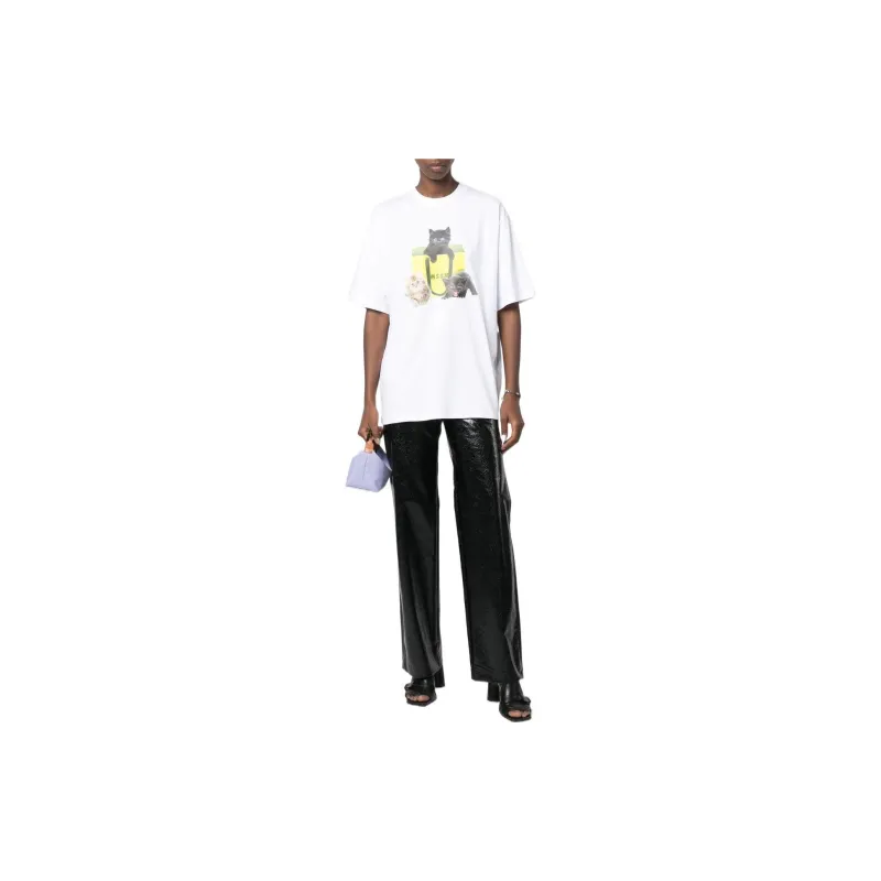 MSGM T Shirts Women's White-1