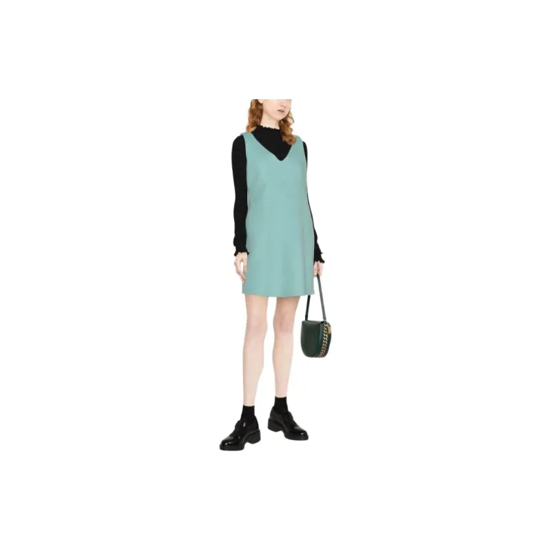 PAROSH Slip Dresses Women's Blue-1