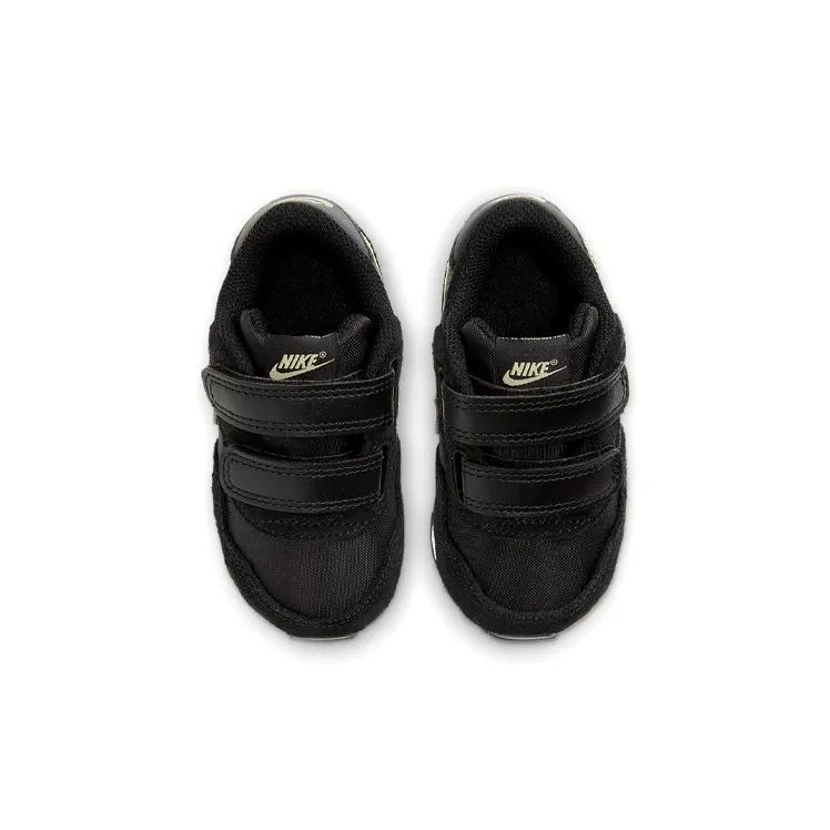 Nike MD Valiant Low Top Running Shoes Black Gold Infant And Toddler-3