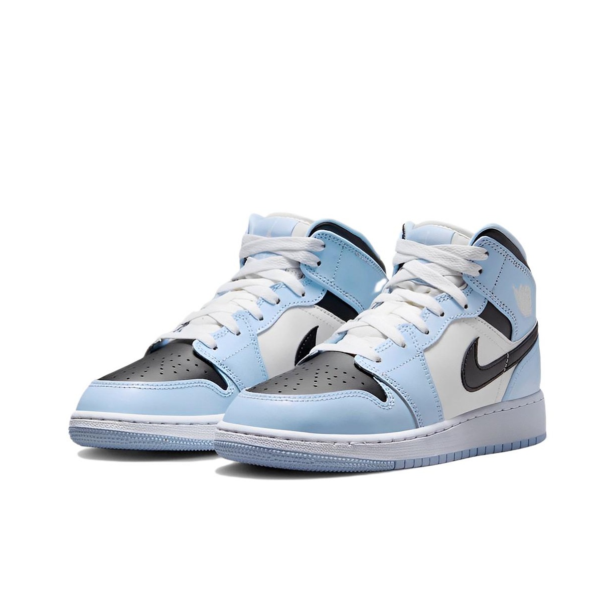 nike air jordan 1 mid ice blue