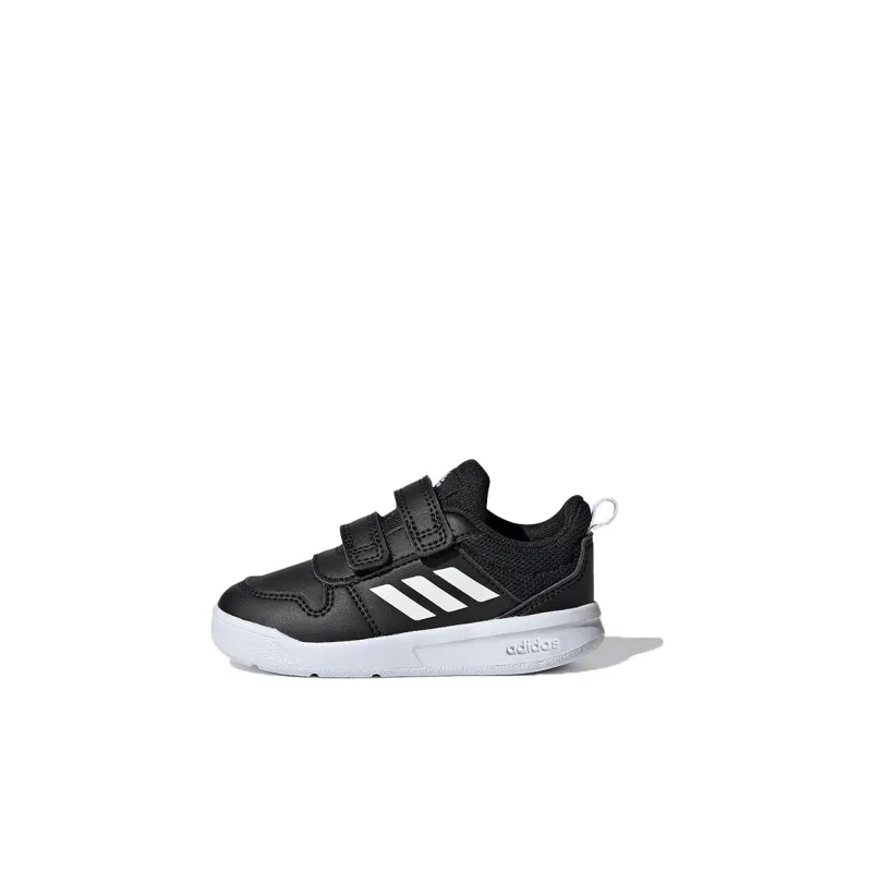 Adidas Neo Tensaur Low-Top Skateboard Shoes Black White Infant And Toddler-0