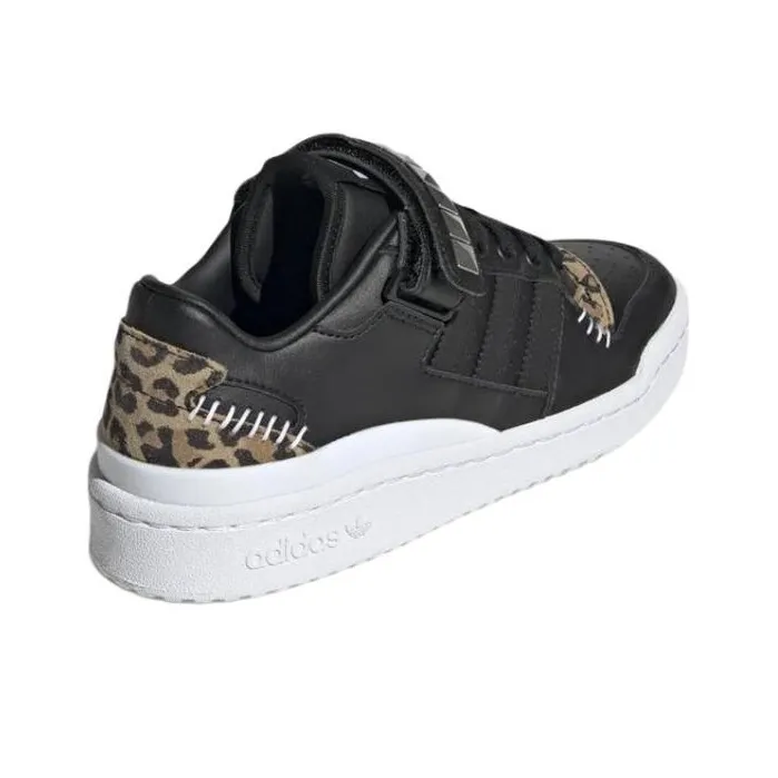 Adidas Forum Low J 'Black Leopard'-3