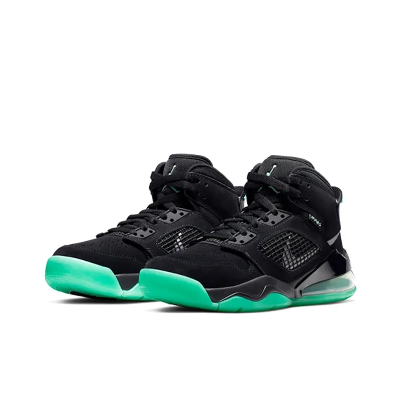 Jordan Mars 270 Black Green Glow GS-2
