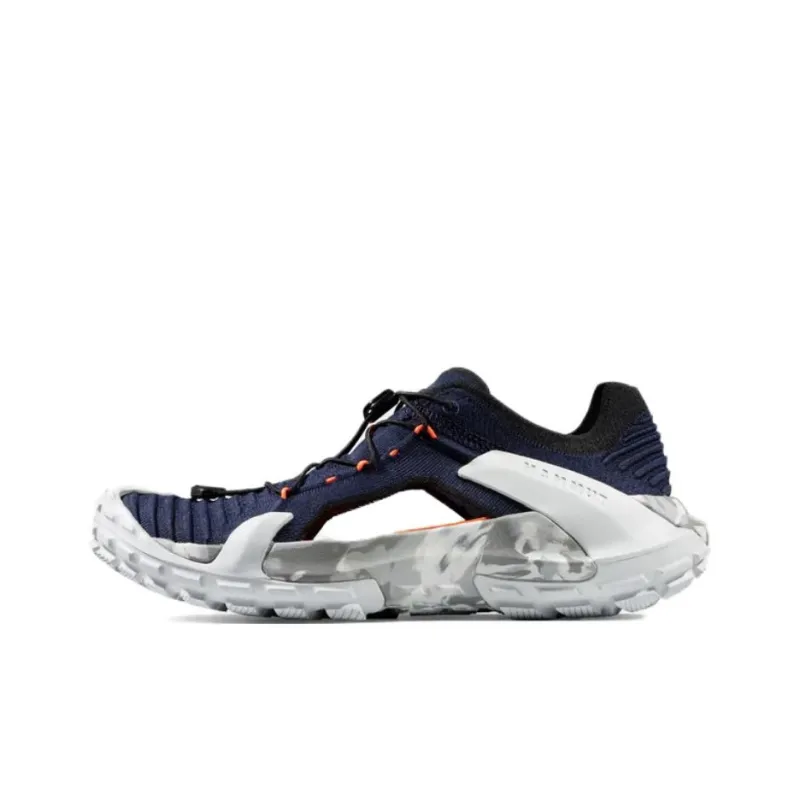 MAMMUT Hueco 2 Anti-Slip Wear-Resistant Low-Top Casual Shoes Women's Blue White-0