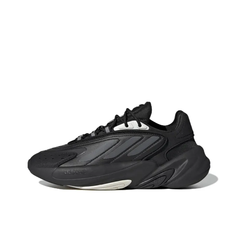Adidas Originals Ozelia J Wear Resistant Sports Casual Shoes Black White Teenagers-0