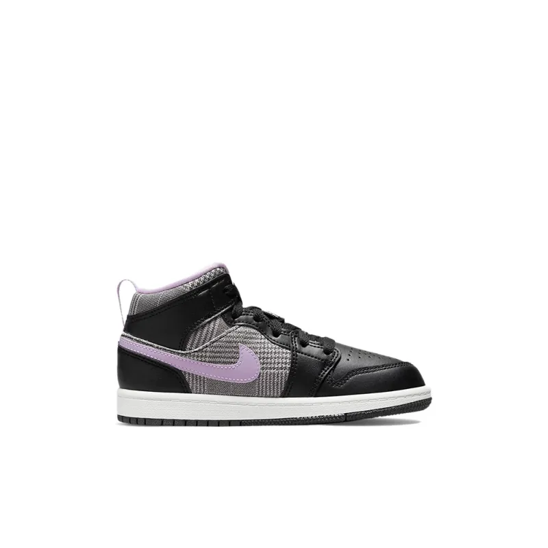 Jordan 1 Mid SE PS Houndstooth-1