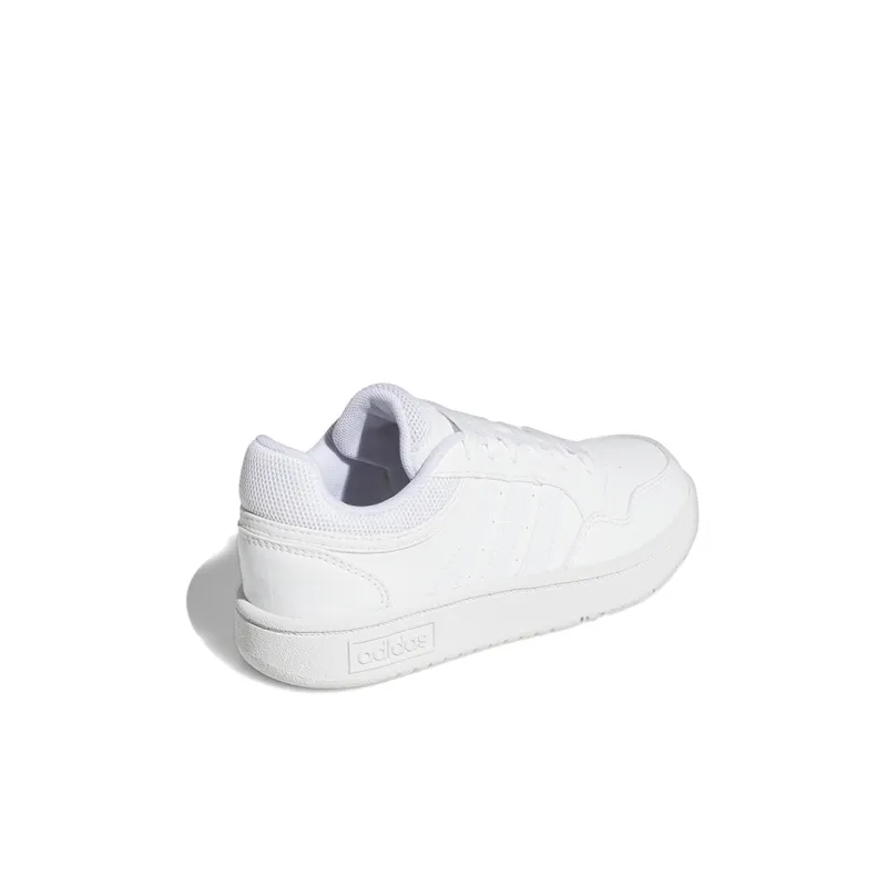 Adidas Hoops 3.0 J 'Triple White'-3