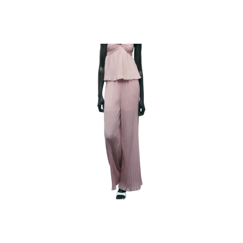 ZARA Casual Pants Women's Pink-2