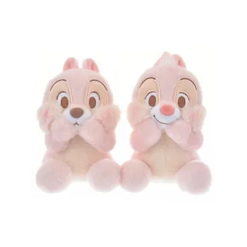 Disney Figure Print 2023 Cherry Blossom Collection Chip 'N Dale Dolls Plush Pendant 12.5cm Height 8.5cm Length