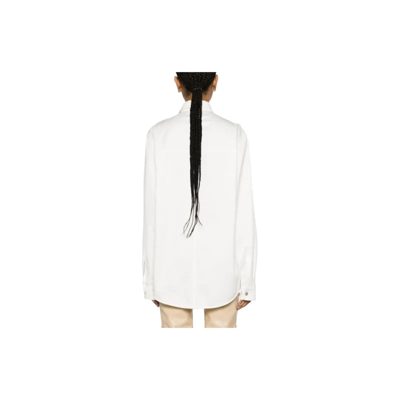 NANUSHKA Long sleeve Cotton Shirt-2