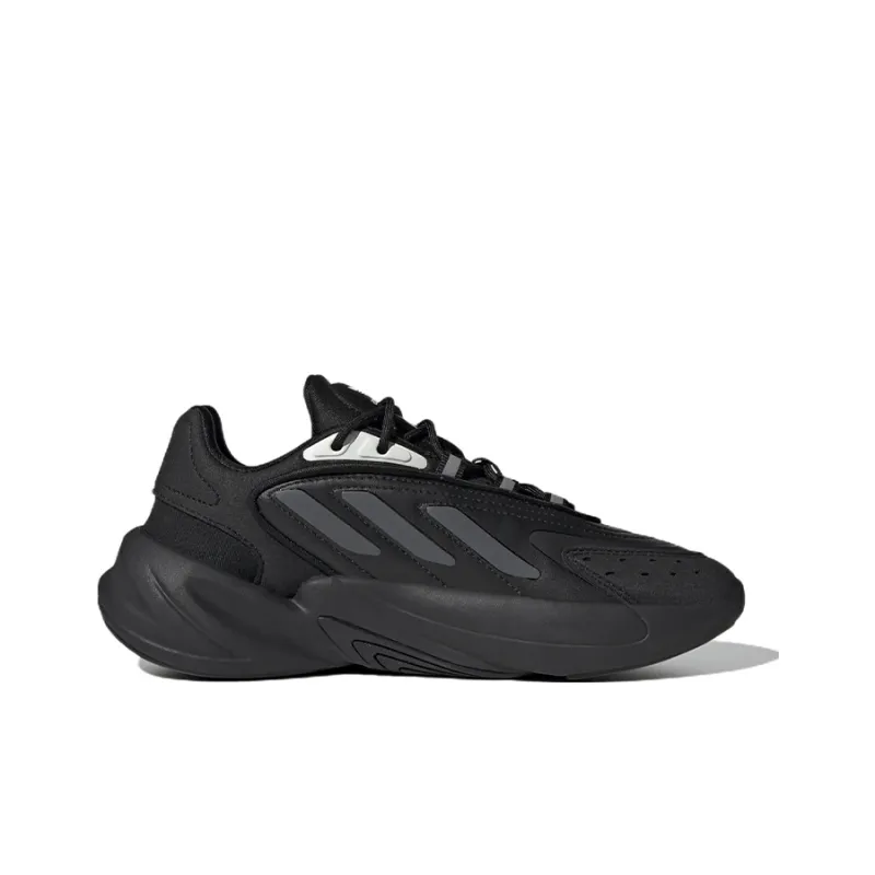 Adidas Originals Ozelia J Wear Resistant Sports Casual Shoes Black White Teenagers-1