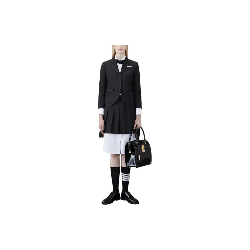 THOM BROWNE· Casual Short Skirts Women's Black-1
