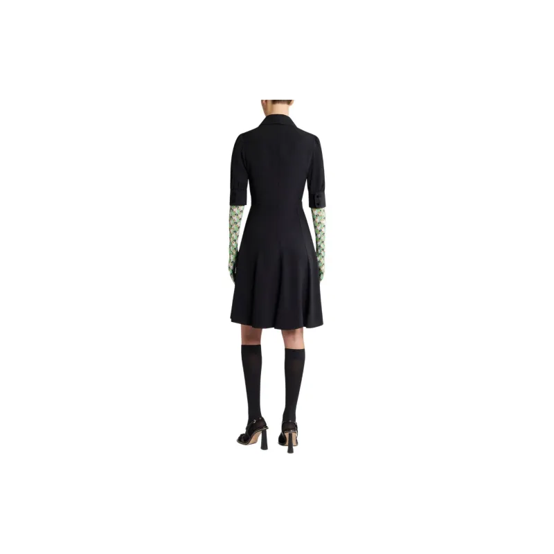 ETRO Floral Motif A-Line Mini Dress-3