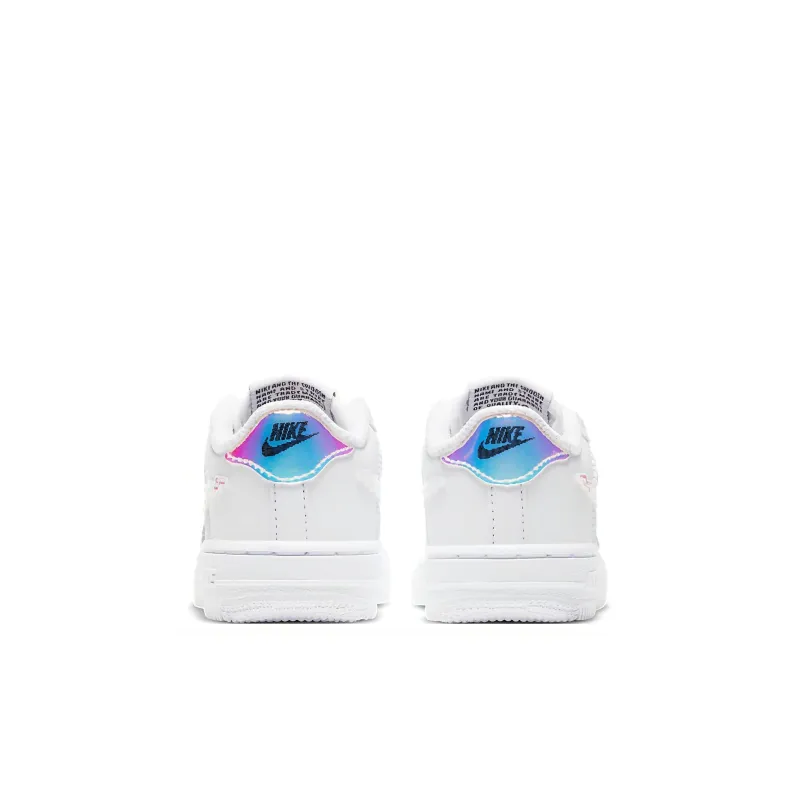Nike Air Force 1 LV8 Laser Low Top Skateboard Shoes White Infant And Toddler-4
