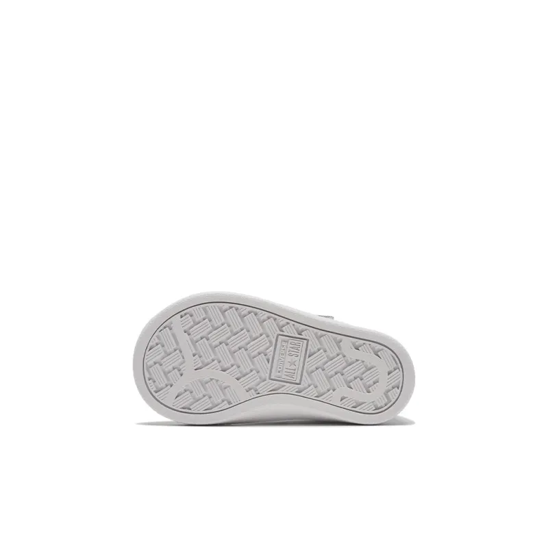 Converse Cons Pro Leather Slip-Resistant Cushioning Wear-Resistant Low-Top Toddler Shoes White Red Infant And Toddler-5