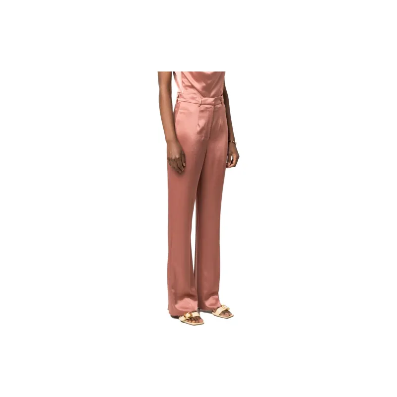 NANUSHKA Satin Straight leg Trousers-3