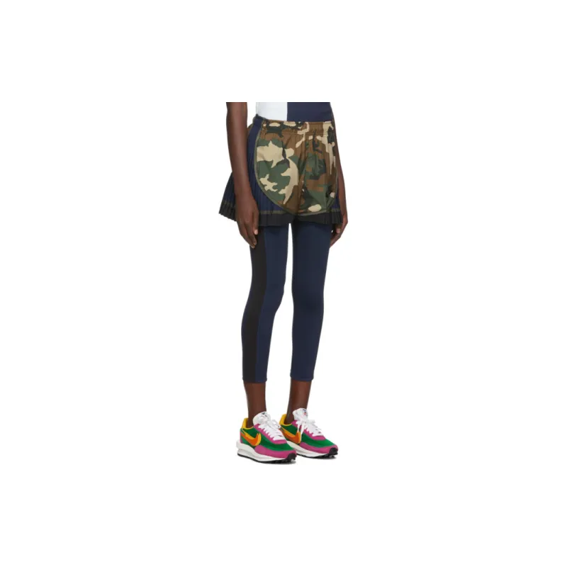 Nike X Sacai Shorts Navy/Khaki-3