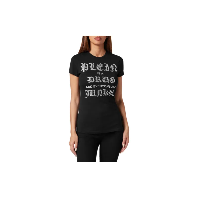 PHILIPP PLEIN Sexy Pure Cotton T shirt-2