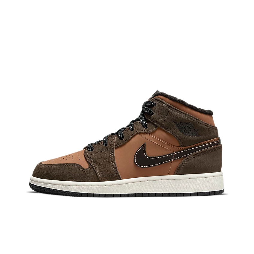 NEW store Jordan 1 Mid SE 'Dark Chocolate' (GS) - 7Y