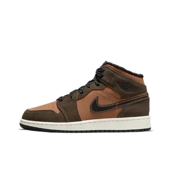 Jordan 1 Mid SE Dark Chocolate GS