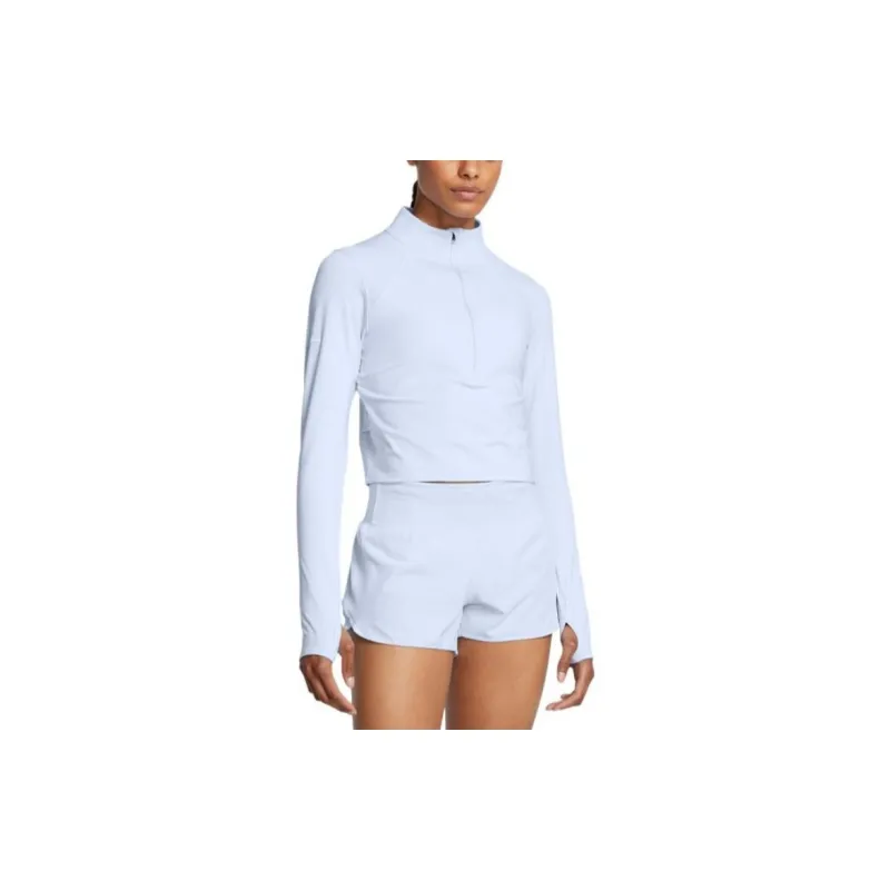 Under Armour Launch Elite Raglan Sleeve T Shirt Women's Powder Blue-2