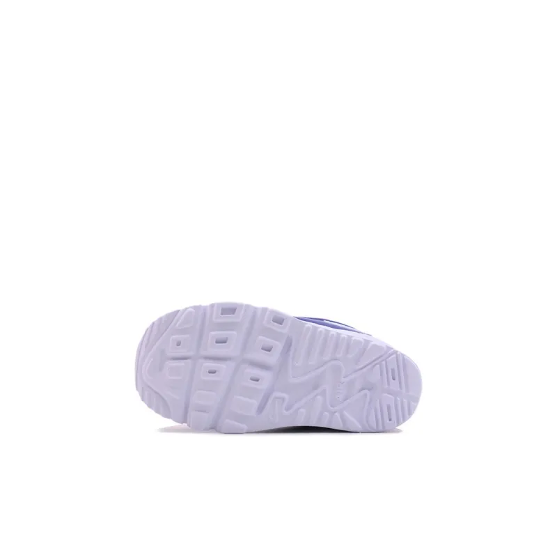 Nike Tiny 90 Slip Resistant Shock Absorbers Low Top Running Shoes Red Blue White Infant And Toddler-4