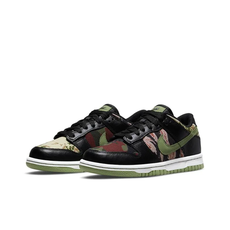 Nike Dunk Low Black Multi Camo GS-0