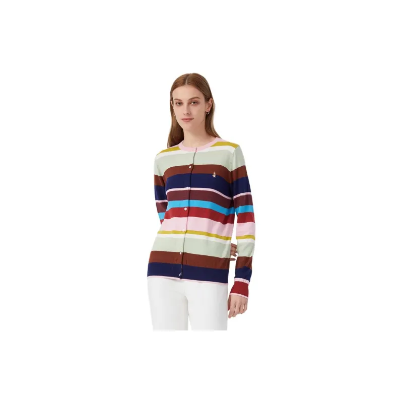 Hush Puppies Sweater Women's Pink Green-3