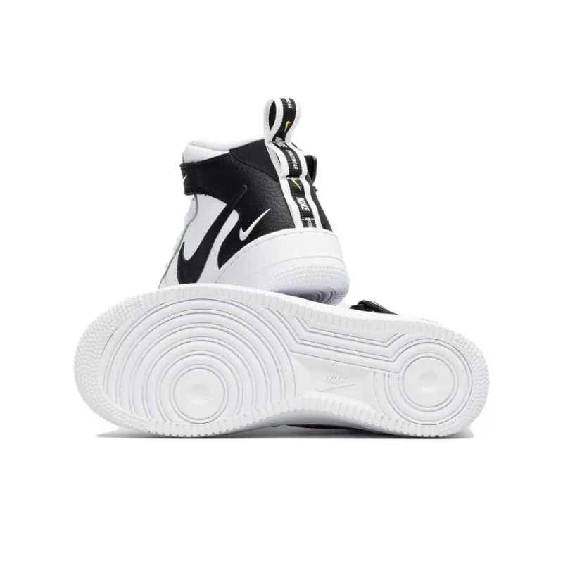 Nike Air Force 1 Mid Utility White Black GS-5