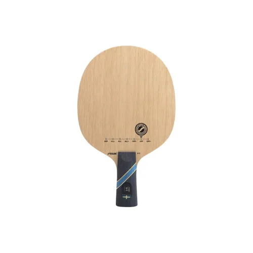 NITTAKU Table Tennis Racket Blades Cork With Carbon Fiber Unisex Brown