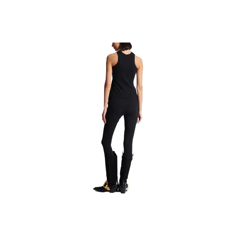 BALMAIN Pb Embroidered Tank Top-2